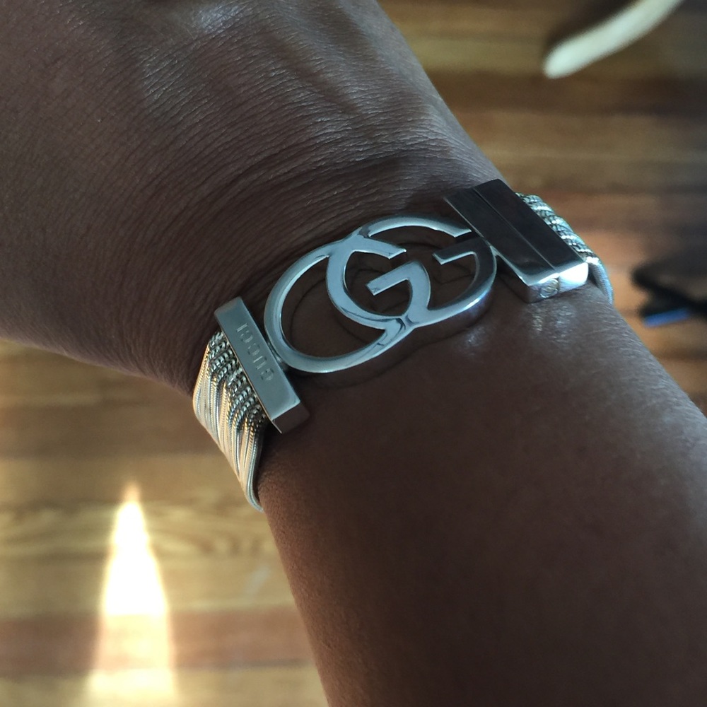 Authentic Gucci Sterling Silver Bracelet!